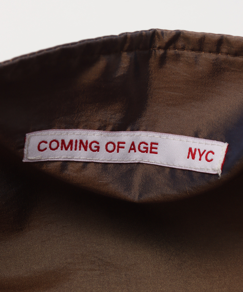 CITYSHOP（シティーショップ）の「COMING OF AGE REVERSIBLE FLAT CROSSBODY #1013：ボディバッグ（ボディバッグ/ウエストポーチ・レディース・ブラウン・FREE）」の13枚目の写真