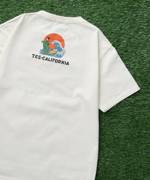 The Endless Summer(エンドレスサマー)の「TES KARATE KID T-SHIRT/ Tシャツ(Tシャツ/カットソー・メンズ・アイボリー/グレー/ホワイト・SMALL/MEDIUM/LARGE/X-LARGE/XX-LARGE)」の11枚目の写真
