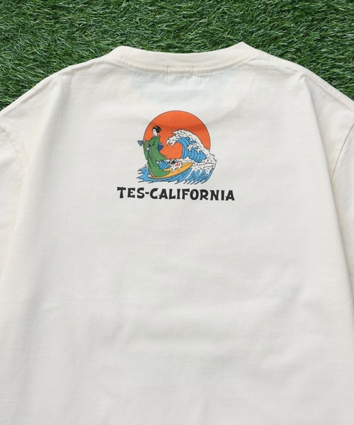 The Endless Summer(エンドレスサマー)の「TES KARATE KID T-SHIRT/ Tシャツ(Tシャツ/カットソー・メンズ・アイボリー/グレー/ホワイト・SMALL/MEDIUM/LARGE/X-LARGE/XX-LARGE)」の12枚目の写真