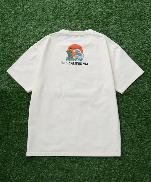 The Endless Summer(エンドレスサマー)の「TES KARATE KID T-SHIRT/ Tシャツ(Tシャツ/カットソー・メンズ・アイボリー/グレー/ホワイト・SMALL/MEDIUM/LARGE/X-LARGE/XX-LARGE)」の14枚目の写真