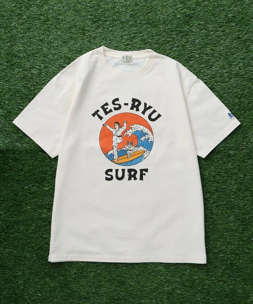 The Endless Summer(エンドレスサマー)の「TES KARATE KID T-SHIRT/ Tシャツ(Tシャツ/カットソー・メンズ・アイボリー/グレー/ホワイト・SMALL/MEDIUM/LARGE/X-LARGE/XX-LARGE)」の15枚目の写真