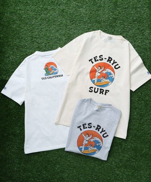 The Endless Summer(エンドレスサマー)の「TES KARATE KID T-SHIRT/ Tシャツ(Tシャツ/カットソー・メンズ・アイボリー/グレー/ホワイト・SMALL/MEDIUM/LARGE/X-LARGE/XX-LARGE)」の4枚目の写真