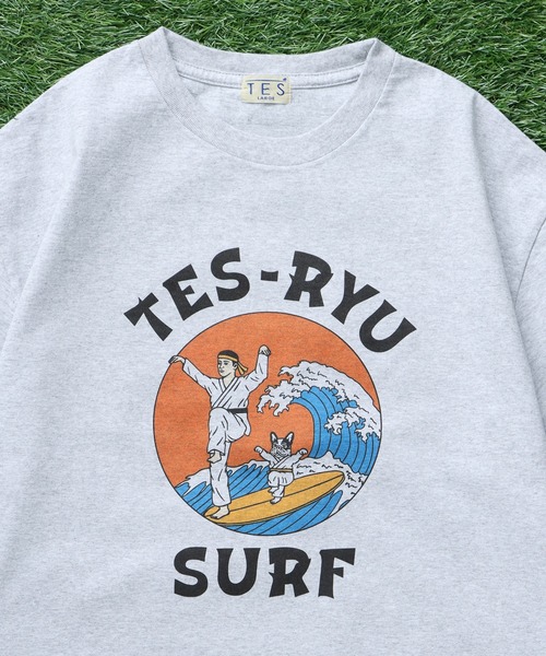 The Endless Summer(エンドレスサマー)の「TES KARATE KID T-SHIRT/ Tシャツ(Tシャツ/カットソー・メンズ・アイボリー/グレー/ホワイト・SMALL/MEDIUM/LARGE/X-LARGE/XX-LARGE)」の18枚目の写真