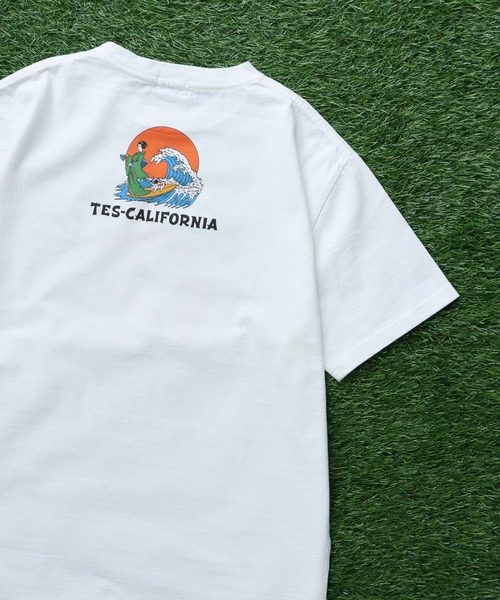 The Endless Summer(エンドレスサマー)の「TES KARATE KID T-SHIRT/ Tシャツ(Tシャツ/カットソー・メンズ・アイボリー/グレー/ホワイト・SMALL/MEDIUM/LARGE/X-LARGE/XX-LARGE)」の9枚目の写真