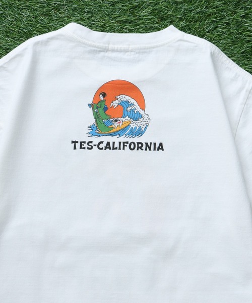 The Endless Summer(エンドレスサマー)の「TES KARATE KID T-SHIRT/ Tシャツ(Tシャツ/カットソー・メンズ・アイボリー/グレー/ホワイト・SMALL/MEDIUM/LARGE/X-LARGE/XX-LARGE)」の10枚目の写真
