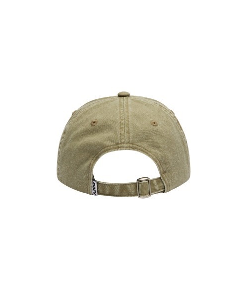 OBEY(オベイ)の「OBEY PIGMENT SIGNATURE 6P SB / オベイ(キャップ・レディース・ブラック/カーキ・O/S)」の6枚目の写真