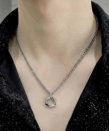 Otte（オッテ）の「ジオメトリックリングネックレス（ネックレス）」