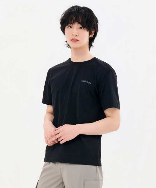 CHASECULT(チェイスカルト)の「共用クールラウンド半袖Tシャツ-FCZU5808E03(Tシャツ/カットソー・メンズ・ブラック・90/95/100/105/110/115)」の4枚目の写真