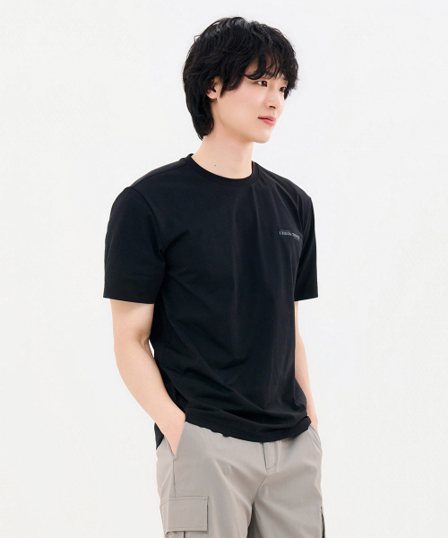 CHASECULT(チェイスカルト)の「共用クールラウンド半袖Tシャツ-FCZU5808E03(Tシャツ/カットソー・メンズ・ブラック・90/95/100/105/110/115)」の5枚目の写真