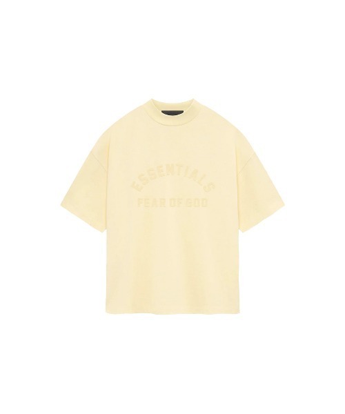 FOG ESSENTIALS(エフオージーエッセンシャルズ)の「フィア オブ ゴッド エッセンシャルズ -【Fear of God ESSENTIALS】 - 半袖Tシャツ【CREWNECK T-SHIRT GARDEN YELLOW】(Tシャツ/カットソー・メンズ・イエロー・L)」の1枚目の写真