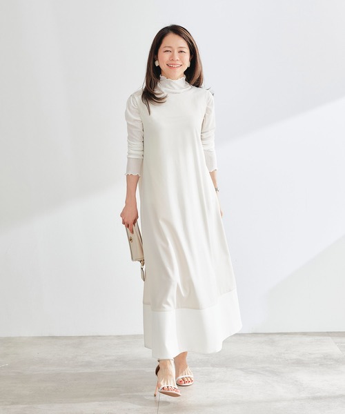 &BLOOM(アンドブルーム)の「ラインストーン付き シアー トップス &BLOOM(アンドブルーム)(Tシャツ/カットソー・レディース・ホワイト/ブラック・フリー)」の21枚目の写真