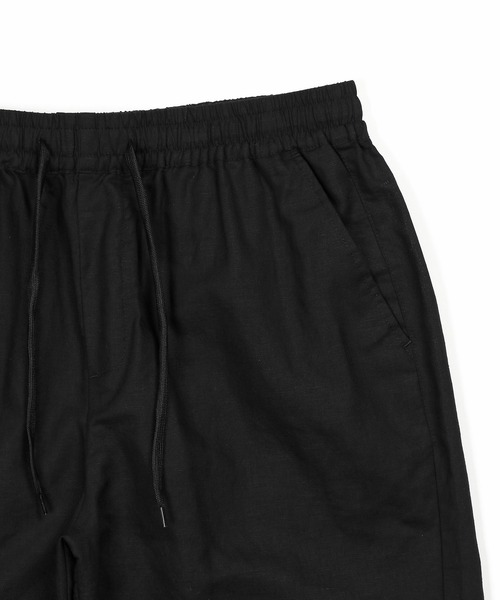 The DUFFER of ST.GEORGE(ザダファーオブセントジョージ)の「LINEN BLEND EASY SHORT PANTS:綿麻素材 イージーショートパンツ(その他パンツ・メンズ・ネイビー/チャコールグレー/ブラック・X-LARGE/MEDIUM/LARGE)」の15枚目の写真