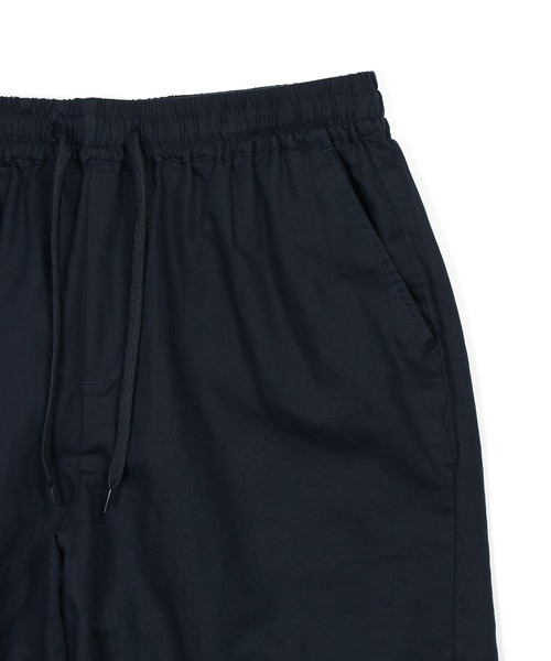 The DUFFER of ST.GEORGE(ザダファーオブセントジョージ)の「LINEN BLEND EASY SHORT PANTS:綿麻素材 イージーショートパンツ(その他パンツ・メンズ・ネイビー/チャコールグレー/ブラック・X-LARGE/MEDIUM/LARGE)」の17枚目の写真