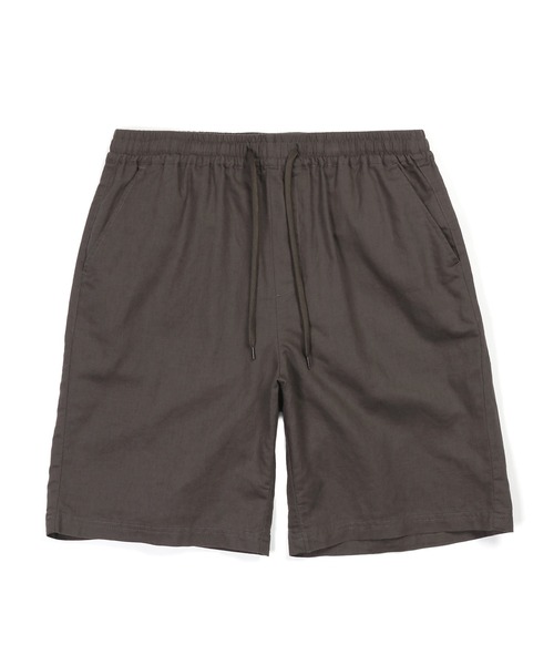 The DUFFER of ST.GEORGE(ザダファーオブセントジョージ)の「LINEN BLEND EASY SHORT PANTS:綿麻素材 イージーショートパンツ(その他パンツ・メンズ・ネイビー/チャコールグレー/ブラック・X-LARGE/MEDIUM/LARGE)」の13枚目の写真