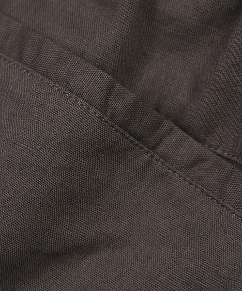 The DUFFER of ST.GEORGE(ザダファーオブセントジョージ)の「LINEN BLEND EASY SHORT PANTS:綿麻素材 イージーショートパンツ(その他パンツ・メンズ・ネイビー/チャコールグレー/ブラック・X-LARGE/MEDIUM/LARGE)」の19枚目の写真
