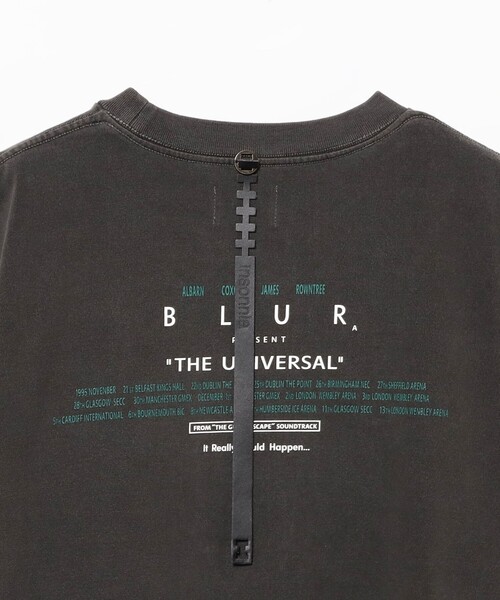 International Gallery BEAMS(インターナショナルギャラリービームス)の「Insonnia Projects / Blur The Universal グラフィック Tシャツ(Tシャツ/カットソー・メンズ・ブラック系その他4・3/2/1)」の4枚目の写真