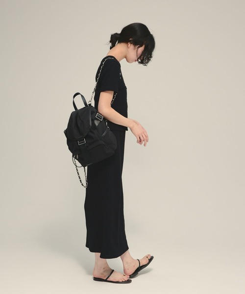 JEANASIS(ジーナシス)の「【eL】Bare Top One-piece/1032356(ワンピース・レディース・ホワイト系その他/ブラック・FREE)」の22枚目の写真