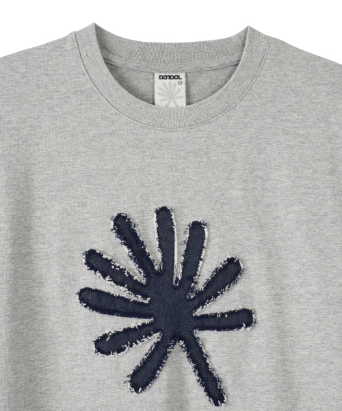 DANDEL（ダンデル）の「DD symbol applique tee (GREY)（Tシャツ/カットソー・レディース・その他・2/1）」の22枚目の写真
