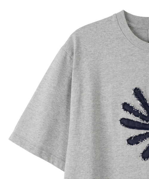 DANDEL（ダンデル）の「DD symbol applique tee (GREY)（Tシャツ/カットソー・レディース・その他・2/1）」の21枚目の写真