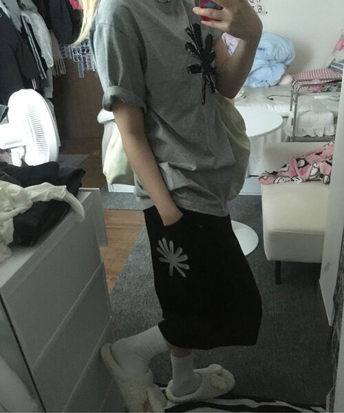 DANDEL（ダンデル）の「DD symbol applique tee (GREY)（Tシャツ/カットソー・レディース・その他・2/1）」の17枚目の写真