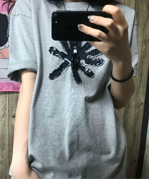 DANDEL（ダンデル）の「DD symbol applique tee (GREY)（Tシャツ/カットソー・レディース・その他・2/1）」の14枚目の写真