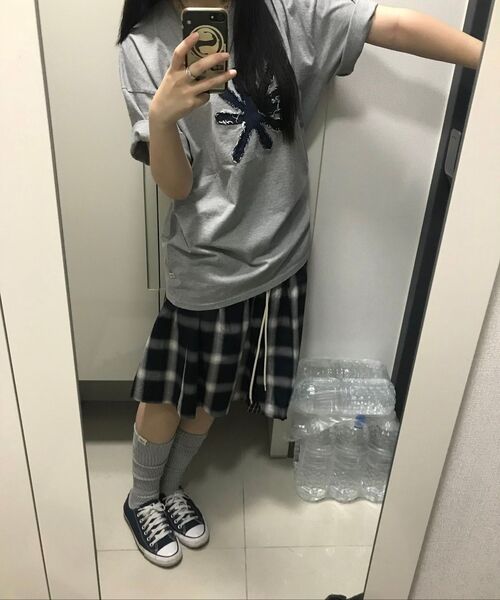 DANDEL（ダンデル）の「DD symbol applique tee (GREY)（Tシャツ/カットソー・レディース・その他・2/1）」の12枚目の写真