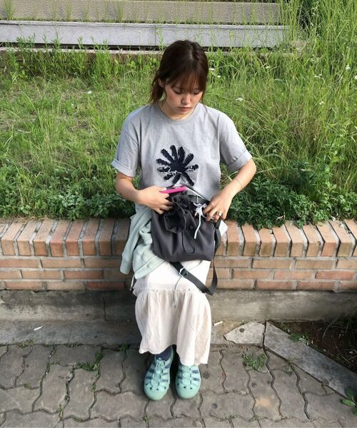 DANDEL（ダンデル）の「DD symbol applique tee (GREY)（Tシャツ/カットソー・レディース・その他・2/1）」の11枚目の写真