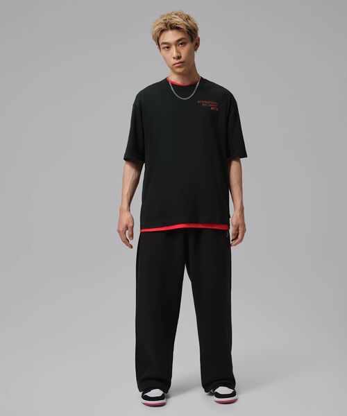 JORDAN BRAND(ジョーダンブランド)の「ジョーダン ブルックリン メンズ Tシャツ / Jordan Brooklyn Men's T-Shirt IO0028-010 Black(Tシャツ/カットソー・メンズ・ブラック・XL/S/M/L/2XL)」の6枚目の写真