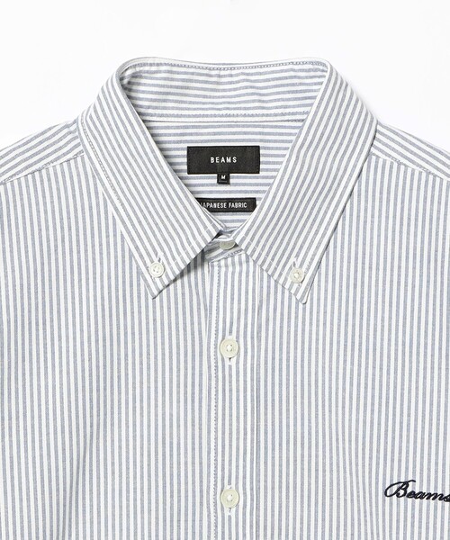 BEAMS（ビームス）の「ワンポイント ストレッチボタンダウンシャツ（シャツ/ブラウス・メンズ・ネイビー/その他/ホワイト・LARGE/MEDIUM/SMALL/X-LARGE/XX-LARGE）」の5枚目の写真