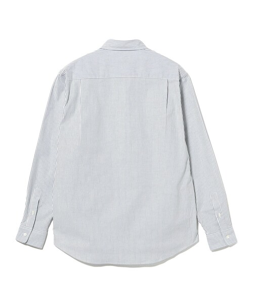 BEAMS（ビームス）の「ワンポイント ストレッチボタンダウンシャツ（シャツ/ブラウス・メンズ・ネイビー/その他/ホワイト・LARGE/MEDIUM/SMALL/X-LARGE/XX-LARGE）」の7枚目の写真
