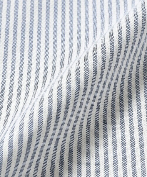 BEAMS（ビームス）の「ワンポイント ストレッチボタンダウンシャツ（シャツ/ブラウス・メンズ・ネイビー/その他/ホワイト・LARGE/MEDIUM/SMALL/X-LARGE/XX-LARGE）」の9枚目の写真