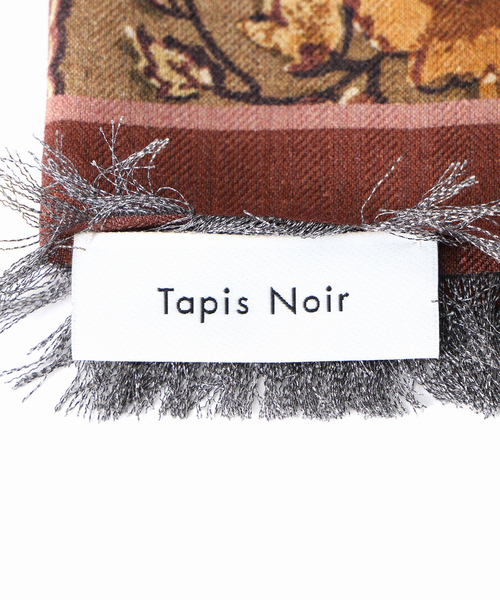 VERMEIL par iena(ヴェルメイユパーイエナ)の「Tapis Noir タピス ノワール Wool Large Gala スカーフ(バンダナ/スカーフ・レディース・A・FREE)」の9枚目の写真