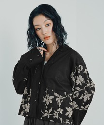 ドッキングクロスステッチシャツ　1023554