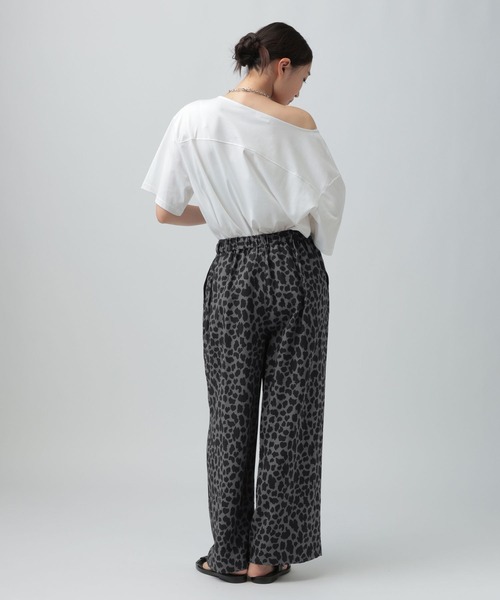 LEPSIM(レプシィム)の「レオパード柄パンツ 1043170(その他パンツ・レディース・ブラウン/チャコールグレー・FREE)」の8枚目の写真