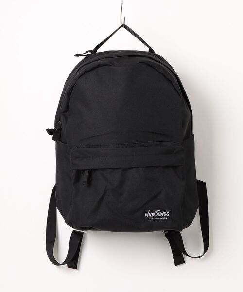 WILD THINGS(ワイルドシングス)の「【WILD THINGS】MEDIUM DAYPACK W7002(バックパック/リュック・メンズ・ブラック・FREE)」の1枚目の写真
