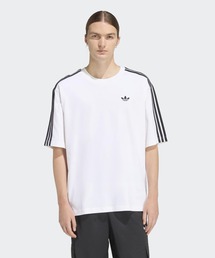 アディカラー スリーストライプス オーバーサイズTシャツ / アディダスオリジナルス adidas Originals