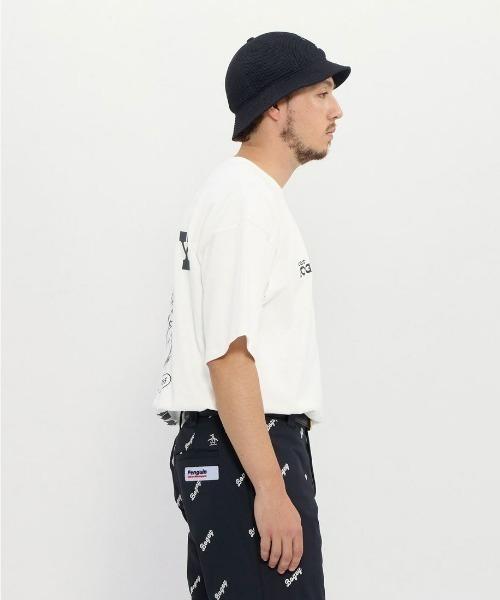 penguin BY MUNSINGWEAR（ペンギン バイ マンシングウェア）の「penguin BY MUNSINGWEAR/ペンギン バイ マンシングウェア　【BOGEYMAN】ビッグ グラフィック Tシャツ　ゴルフ（Tシャツ/カットソー・メンズ・ブラック/ホワイト・S/M/L/XL）」の9枚目の写真