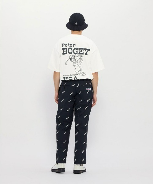 penguin BY MUNSINGWEAR（ペンギン バイ マンシングウェア）の「penguin BY MUNSINGWEAR/ペンギン バイ マンシングウェア　【BOGEYMAN】ビッグ グラフィック Tシャツ　ゴルフ（Tシャツ/カットソー・メンズ・ブラック/ホワイト・S/M/L/XL）」の4枚目の写真
