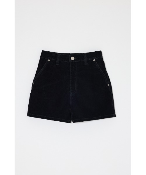 MOUSSY(マウジー)の「【26年AW新作】【セットアップ対応】VELVET MICRO ショーツ(その他パンツ・レディース・ブラック/ボルドー/ブラウン/カーキ・2/1)」の1枚目の写真