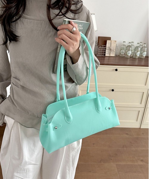 LA VORAGINE(ラ ヴォラジネ)の「ジェリーバッグ ハンドバッグ/Jelly Bag(ショルダーバッグ・レディース・Yellow/I/グリーン/PINK・FREE)」の4枚目の写真