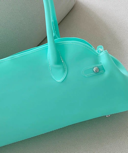 LA VORAGINE(ラ ヴォラジネ)の「ジェリーバッグ ハンドバッグ/Jelly Bag(ショルダーバッグ・レディース・Yellow/I/グリーン/PINK・FREE)」の20枚目の写真
