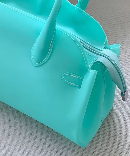LA VORAGINE(ラ ヴォラジネ)の「ジェリーバッグ ハンドバッグ/Jelly Bag(ショルダーバッグ・レディース・Yellow/I/グリーン/PINK・FREE)」の21枚目の写真