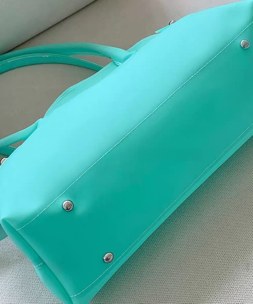 LA VORAGINE(ラ ヴォラジネ)の「ジェリーバッグ ハンドバッグ/Jelly Bag(ショルダーバッグ・レディース・Yellow/I/グリーン/PINK・FREE)」の22枚目の写真