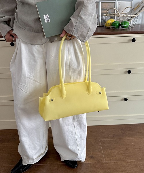 LA VORAGINE(ラ ヴォラジネ)の「ジェリーバッグ ハンドバッグ/Jelly Bag(ショルダーバッグ・レディース・Yellow/I/グリーン/PINK・FREE)」の12枚目の写真