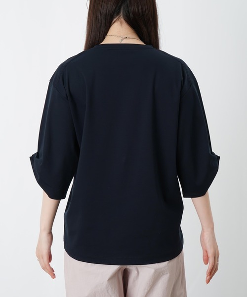 LUCA/LADY LUCK LUCA(ルカ/レディラックルカ)の「LC/LLL コンパクトスムース刺繍ロゴT(Tシャツ/カットソー・レディース・オフホワイト/ダークブラウン/ネイビー・FREE)」の14枚目の写真