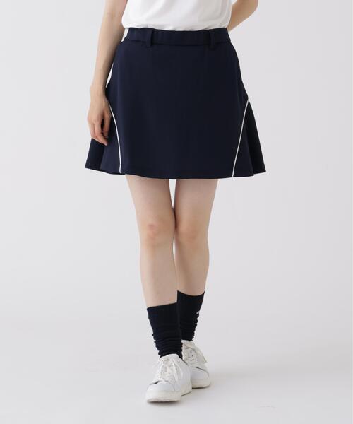 Jack Bunny!!(ジャックバニー)の「【Jack Bunny!!】HyperHelixドライタッチフレアースカート(スカート・レディース・ネイビー/カーキ/イエロー・SMALL/MEDIUM/LARGE)」の3枚目の写真