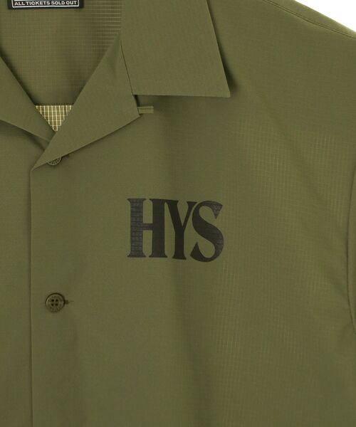 HYSTERIC GLAMOUR(ヒステリックグラマー)の「WHISKY WOMAN シャツ(シャツ/ブラウス・メンズ・ブラック/カーキ・X-LARGE/LARGE/SMALL/MEDIUM)」の4枚目の写真