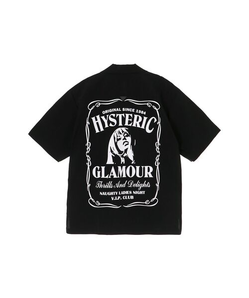 HYSTERIC GLAMOUR(ヒステリックグラマー)の「WHISKY WOMAN シャツ(シャツ/ブラウス・メンズ・ブラック/カーキ・X-LARGE/LARGE/SMALL/MEDIUM)」の5枚目の写真