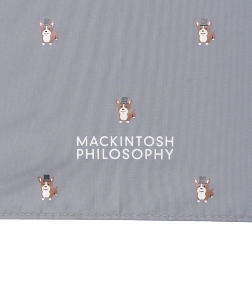 MACKINTOSH PHILOSOPHY(マッキントッシュ フィロソフィー)の「遮光100% 遮熱 晴雨兼用 折りたたみ日傘 軽量 曲がり手 ”コーギー”(折りたたみ傘・レディース・オフホワイト/ブラック/ネイビー/グレー・FREE)」の21枚目の写真