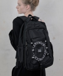 【MUCENT/ムセント】TRAVIN ARC LOGO BACK PACK (UNISEX)/トレバン サークルロゴ バックパック